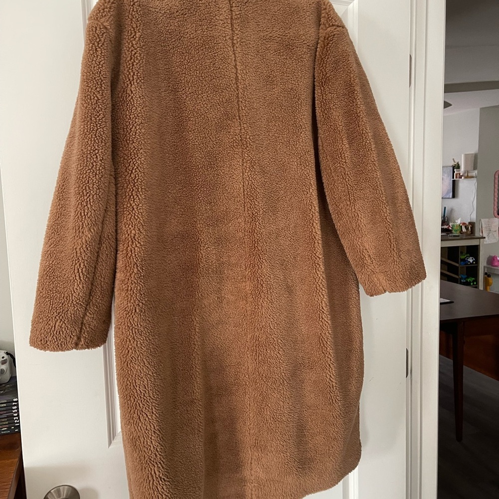GAP Teddy Coat in Camel Brown - Picture 4 of 4